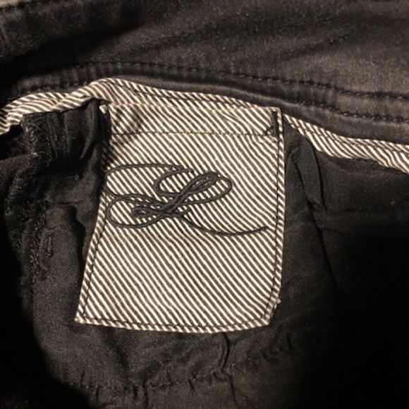 Laurèl Tabea Cropped Black Jeans Sz 6 - Picture 12 of 15